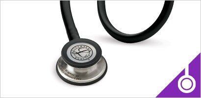 3M Littmann Classic III Stethoscoop op een witte achtergrond.
